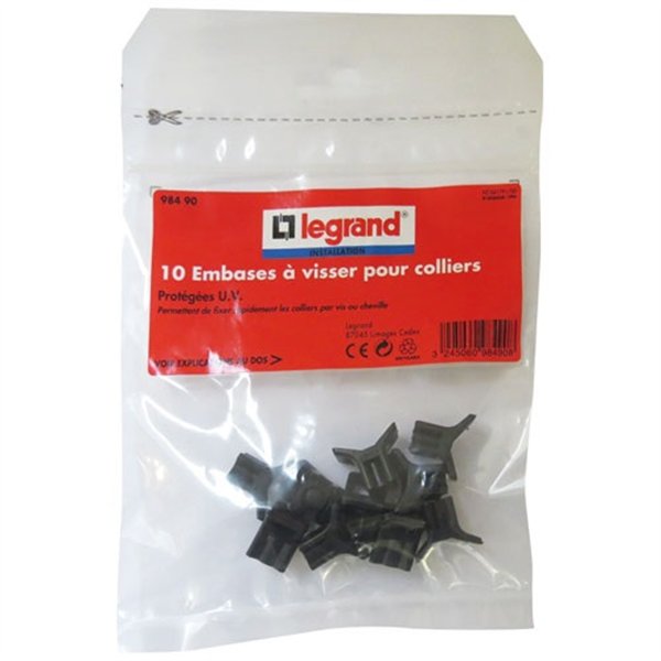 LEGRAND - Embase Colson à visser x10 s/c