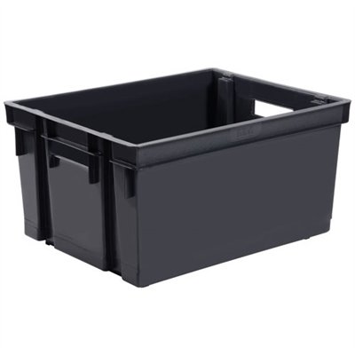 EDA - Bac rangement 50l gris