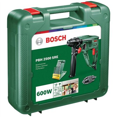 BOSCH - Perforateur 600w PBH 2500 SRE