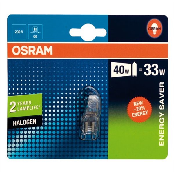OSRAM - Capsule G9 33W halogène 460lm superstar blister