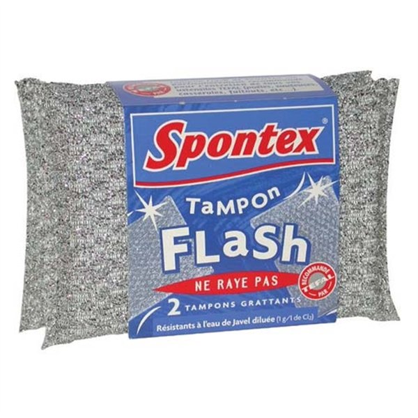 SPONTEX - Tampon grattan.s/rayer x2 spontex 3160