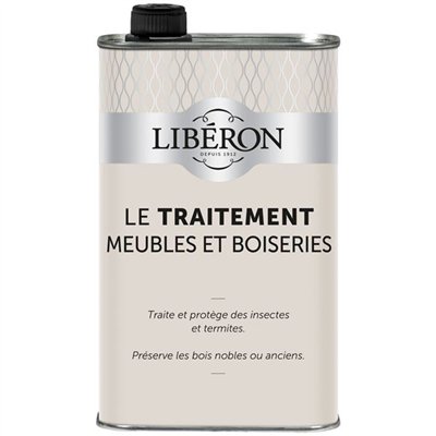 LIBERON - Insecticide traitement bois 1l Liberon