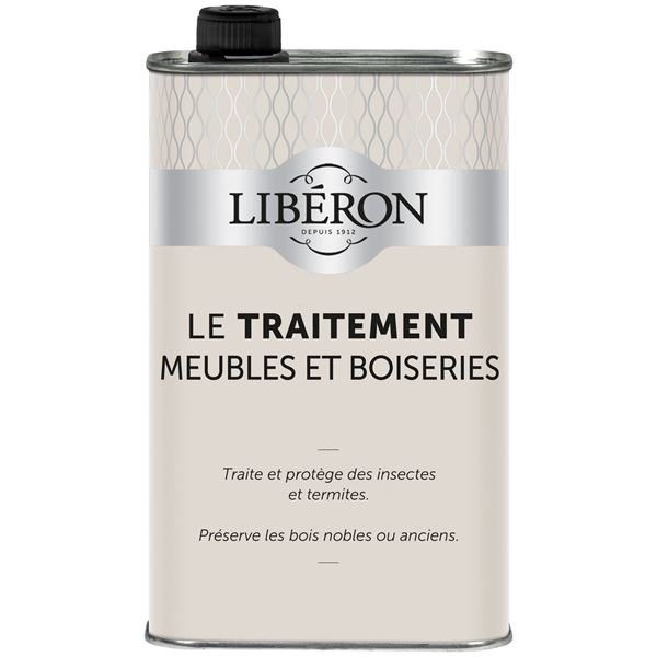 LIBERON - Insecticide traitement bois 1l Liberon