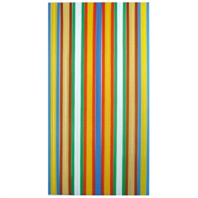 MOREL - Rideau de porte Antilles polyéthylène 120x220 cm - multicolore