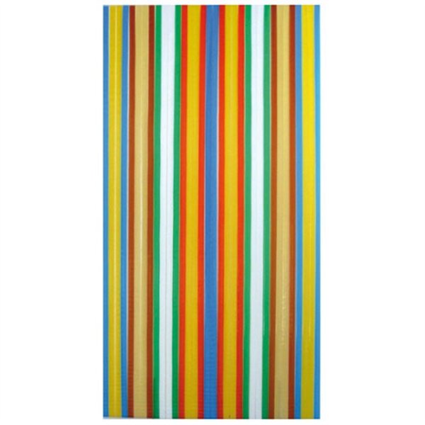 MOREL - Rideau de porte Antilles polyéthylène 120x220 cm - multicolore
