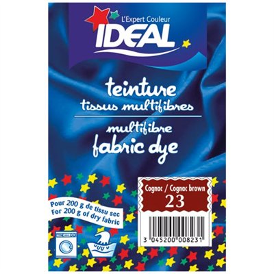IDEAL - Teinture Idéal multifibres sachet 15g Cognac