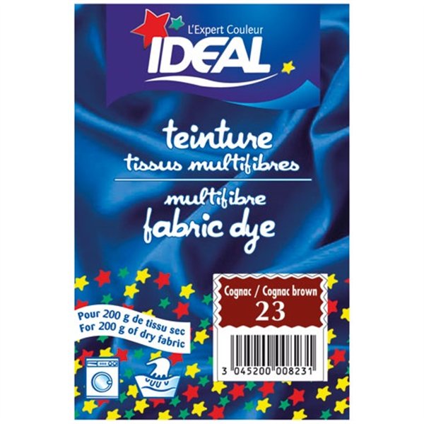 IDEAL - Teinture Idéal multifibres sachet 15g Cognac