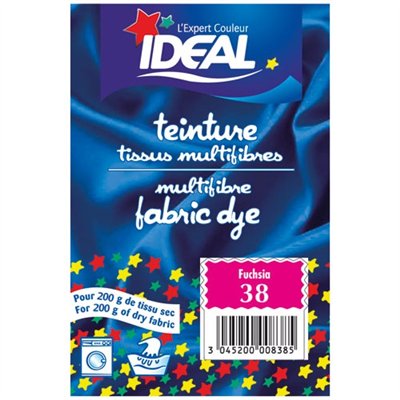 IDEAL - Teinture Idéal multifibres sachet 15g fuchsia