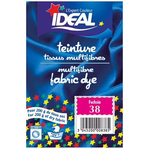 IDEAL - Teinture Idéal multifibres sachet 15g fuchsia