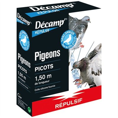 DECAMP' - Dispositif métallique picots pigeons
