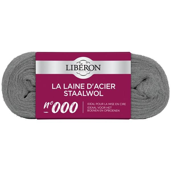 LIBERON - Laine acier 150g 000 Liberon