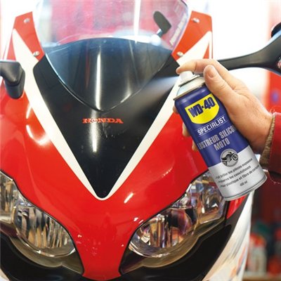 WD40 SPECIALIST MOTO - Lustreur Silicone Moto WD-40 SPECIALIST 400 mL