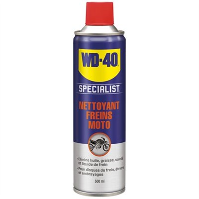 WD40 SPECIALIST MOTO - Wd40 moto nettoyant freins 500ml