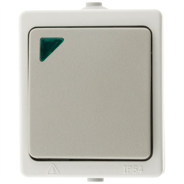 HBF - Inter v/vt étanche à témoin ip54 s/film