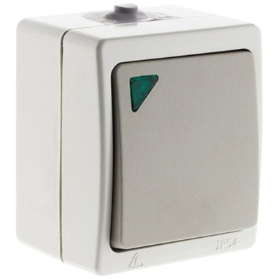 HBF - Inter v/vt étanche à témoin ip54 s/film