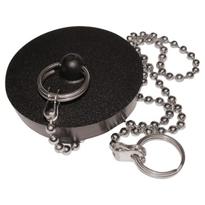 BOUTTE - Bouchon chainette noir 40mm  sc