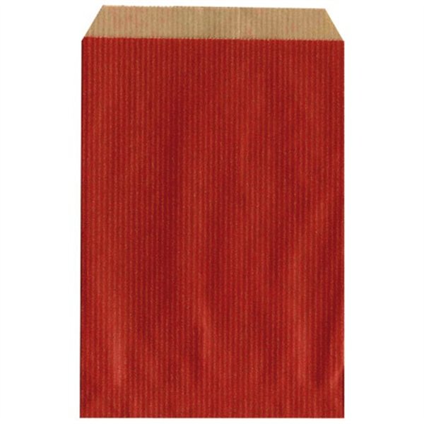 PAPETERIE DU POITOU - Sachets kraft 186x35cm rouge