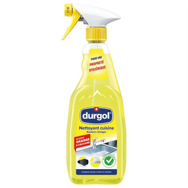 DURGOL - Dégraissant et anticalcaire cuisine 500 ml