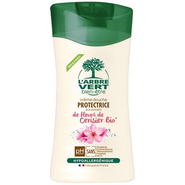 ARBRE VERT BIEN ETRE - Arbre vert creme douche fleur de cerisier bio 250ml