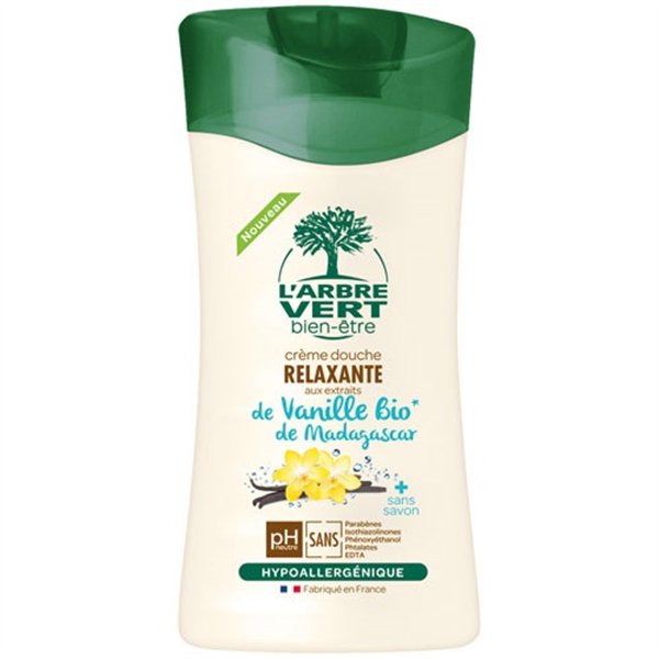 ARBRE VERT BIEN ETRE - Arbre vert creme douche vanille bio 250ml