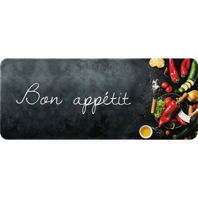 IDMAT - Tapis de cuisine 50 x 120 cm - Bon Appétit