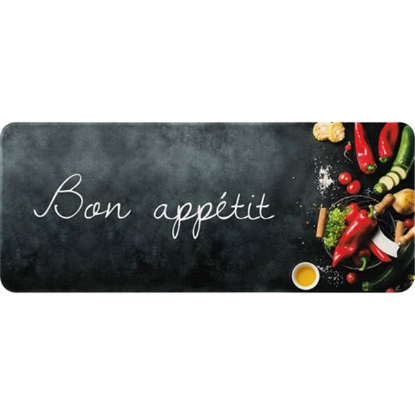 IDMAT - Tapis de cuisine 50 x 120 cm - Bon Appétit