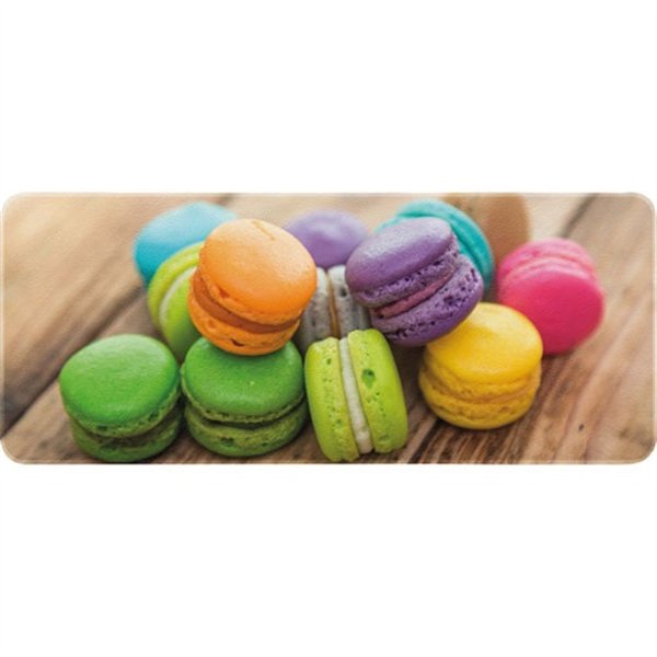 IDMAT - Tapis decor de cuisine macarons minis 50x120 cm