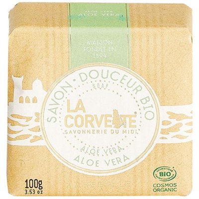 LA CORVETTE - Savon douceur bio aloe vera 100g Ecocert