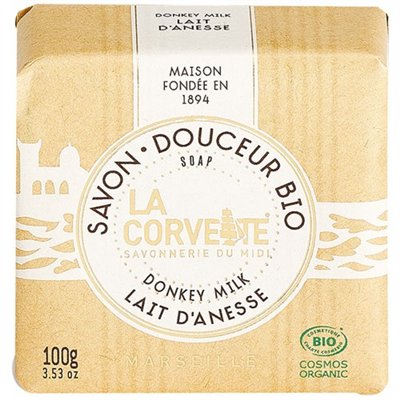 LA CORVETTE - Savon douceur bio lait anesse 100g