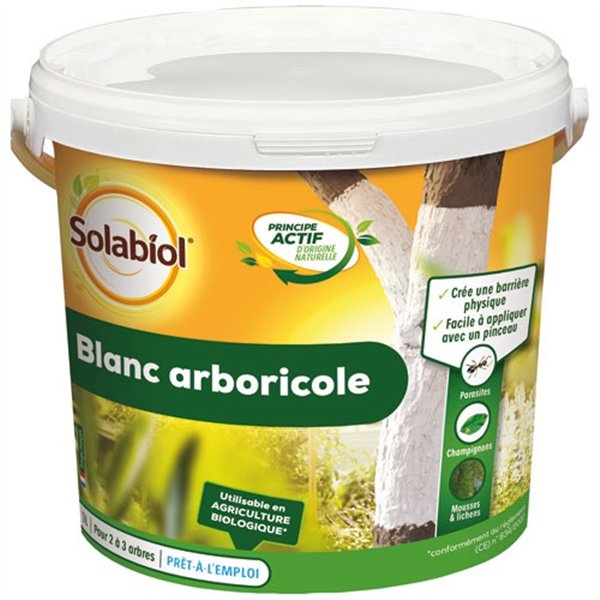 SOLABIOL - Blanc arboricole seau 1l