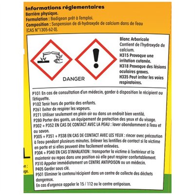 SOLABIOL - Blanc arboricole seau 1l