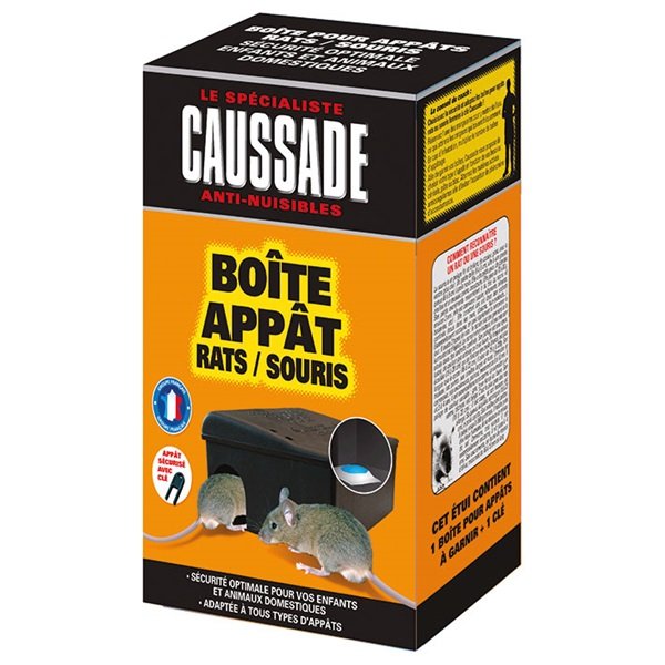 CAUSSADE - Rat boite appât clé