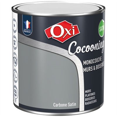 OXI - Murs bois satin carbone 0.5l