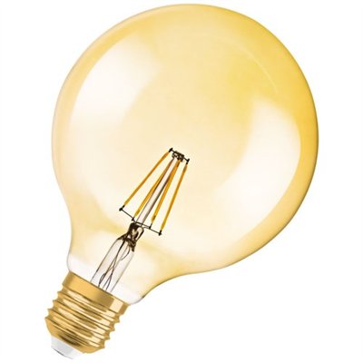 OSRAM - Ampoule LED Globe Or - Vintage 1906