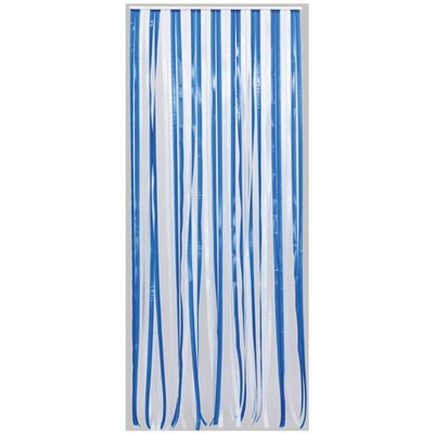 MOREL - Rid.port.polyet.antill.blc/bleu 90x220