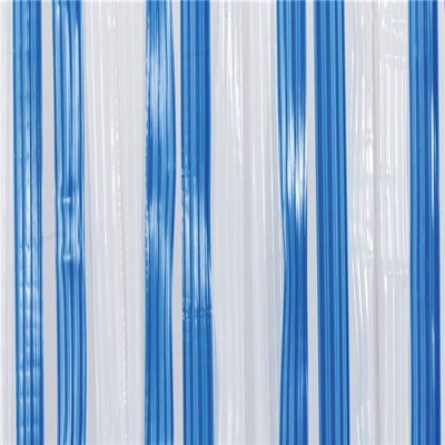 MOREL - Rid.port.polyet.antill.blc/bleu 90x220