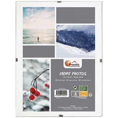 FRANDIS - Cadre sous verre 13x18 cm