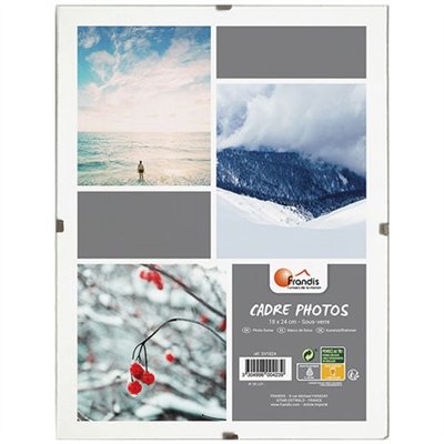 FRANDIS - Cadre sous verre 18x24 cm