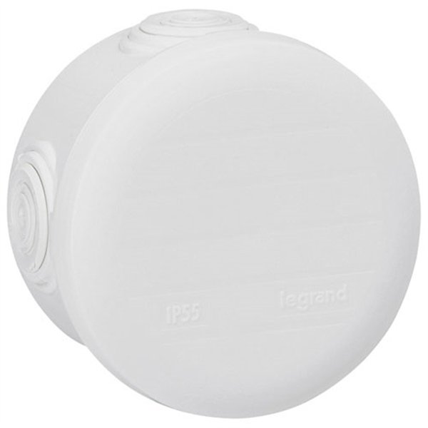 LEGRAND - Boîte de dérivation ronde - diamètre70mm , ép. 45mm - ferme