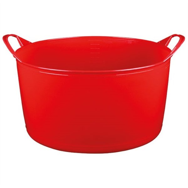 ALUMINIUM ET PLASTIQ - Panier souple multi usages 15l rouge
