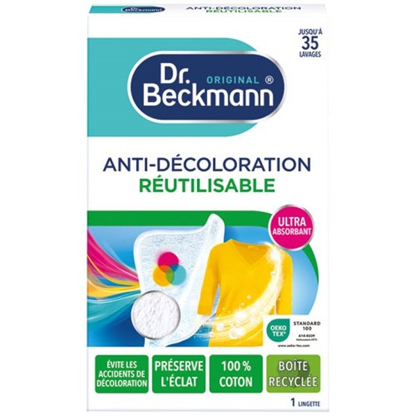 DR BECKMANN - Maxi lingette réutilisable 30 lavages