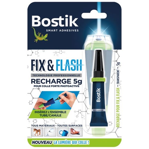 BOSTIK - Colle Fix Flash - recharge - 5 g