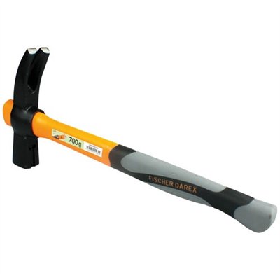 FISCHER DAREX - Marteau coffreur 700GR quadri-matière