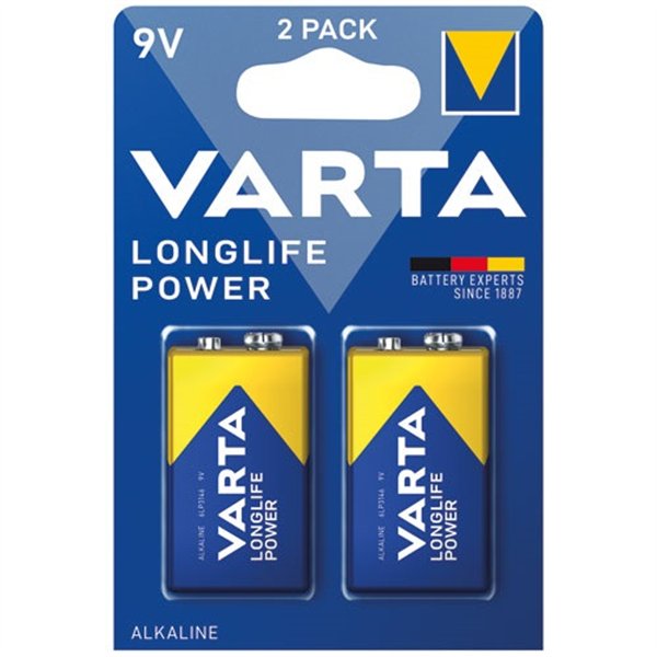 VARTA - Piles alcal.high nrj 76LR61 Blister 2