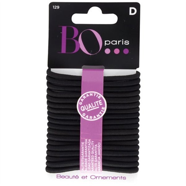 BO PARIS - Elastiques noirs epais D