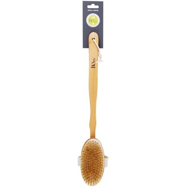 BO LE SPA - Brosse bain bois 42cm
