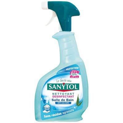 SANYTOL - Sanytol nettoyant salle de bains protection 500ml
