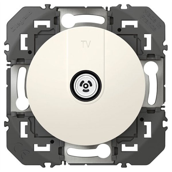 LEGRAND - Prise TV simple blanc Dooxie composable