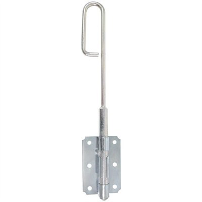 AFBAT - Verrou baionnette 14 l400mm zingué blanc