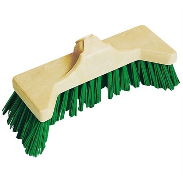 PAOLI - Balai cantonnier baldozer vert 32cm
